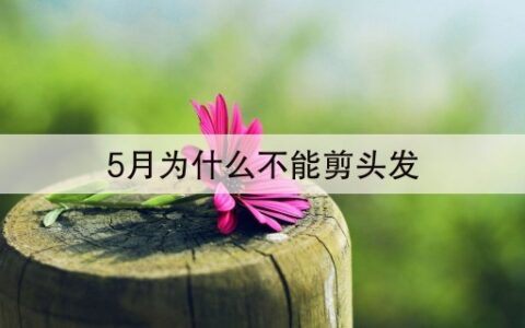 5月为什么不能剪头发