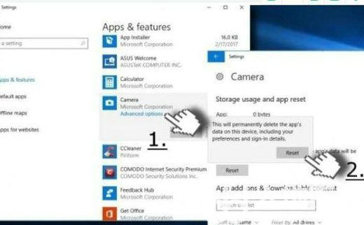 windows10相机出现错误0xa00f4271怎么解决