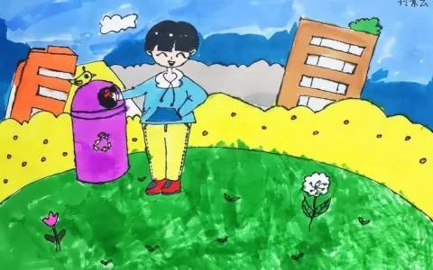 绿色环保小卫士第四周主题班会